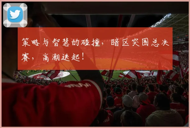策略与智慧的碰撞,暗区突围总决赛,高潮迭起!